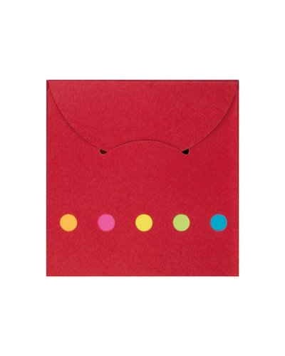 Notes Letter Set Rosso