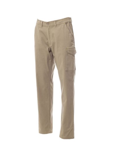 Pantalone con passanti POWER STRETCH Khaki
