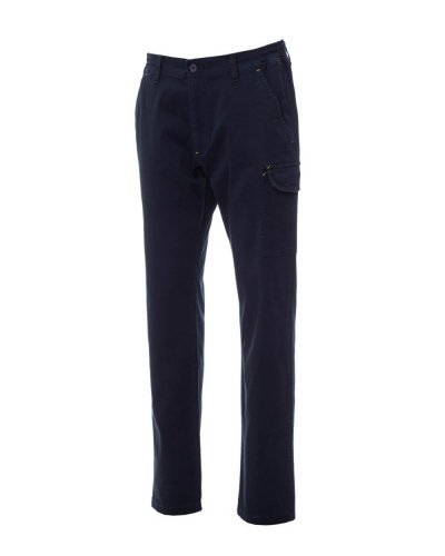 Pantalone con passanti POWER STRETCH Blu Navy