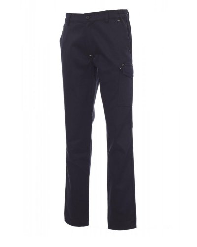 Pantalone con passanti ed elastico Power Blu Navy