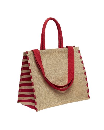 Borsa shopper con grande capienza Frattina Rosso