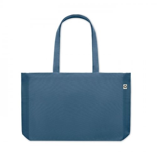 Shopper in tela Respect coloured Blu