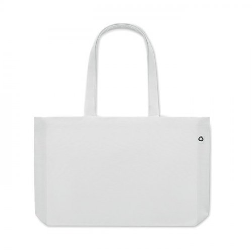 Shopper in tela Respect coloured Bianco