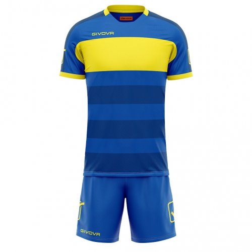 Kit derby Azzurro/Giallo