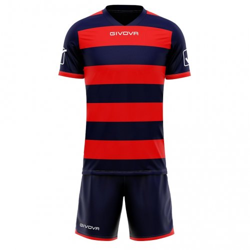 Kit Rugby Blu/Rosso