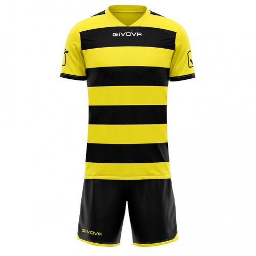 Kit Rugby Nero/Giallo