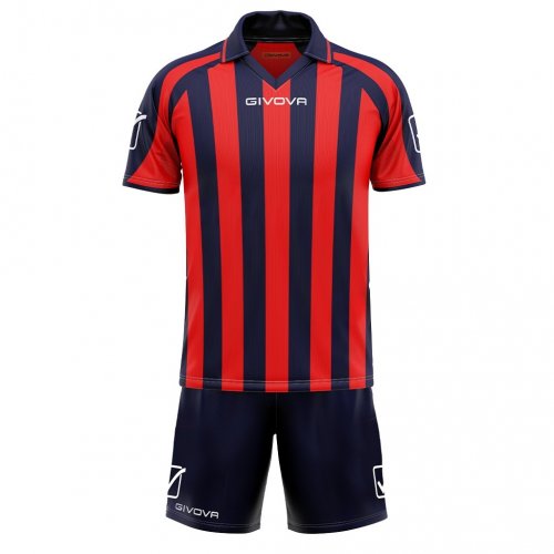 Kit supporter Blu/Rosso