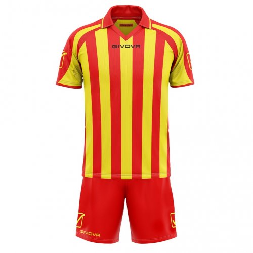 Kit supporter Rosso/Giallo