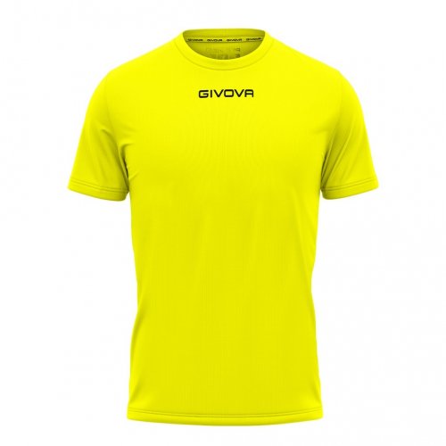 T-shirt Givova One microforata Giallo Fluo