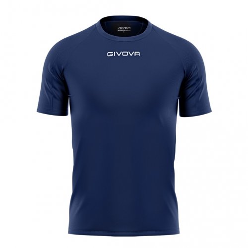 T-shirt capo Interlock Blu