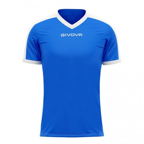 T-Shirt interlock revolution Azzurro/Bianco