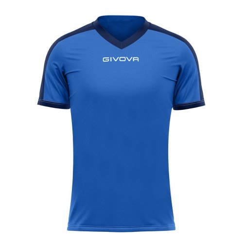 T-Shirt interlock revolution Azzurro/Blu