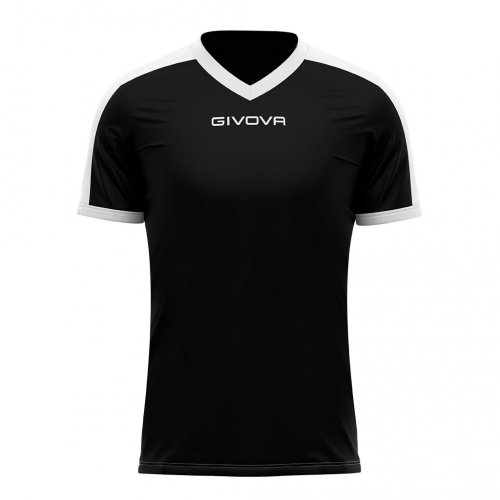 T-Shirt interlock revolution Nero/Bianco