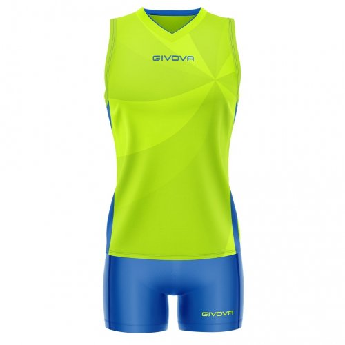Kit Elica Volley Verde Lime/Azzurro