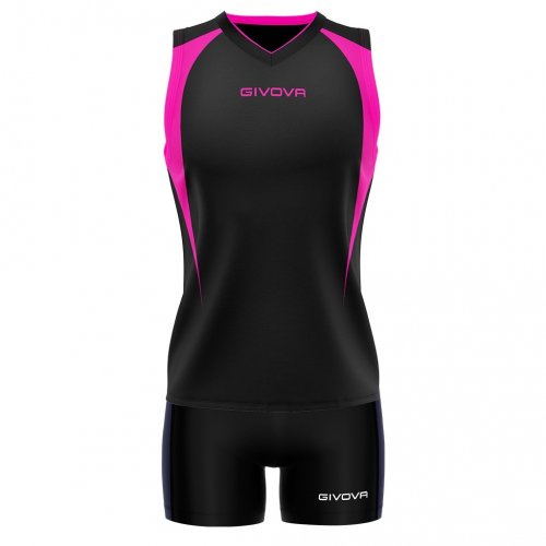Kit Volley Spike Nero/Fuxia
