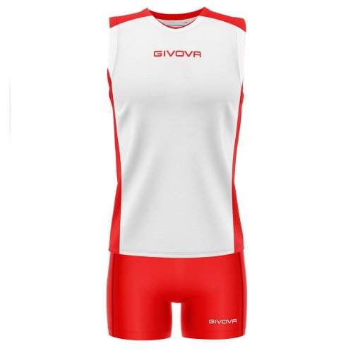 Kit Volley Piper Bianco/Rosso