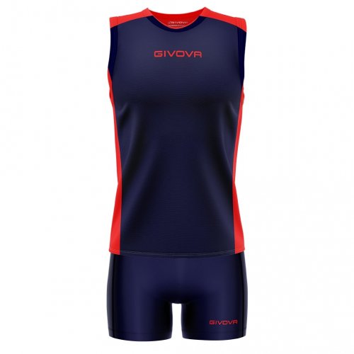 Kit Volley Piper Blu/Rosso