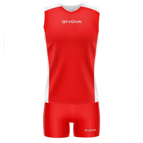 Kit Volley Piper Rosso/Bianco