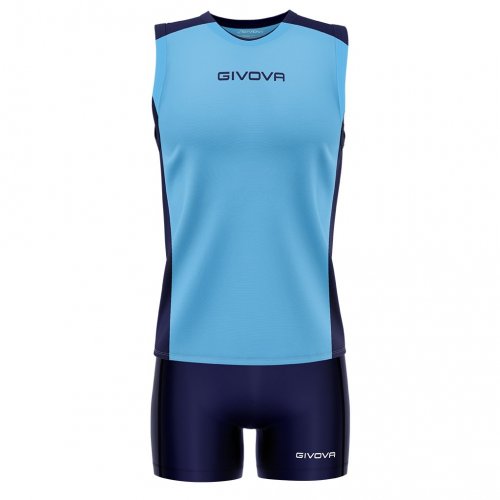 Kit Volley Piper Celeste/Blu