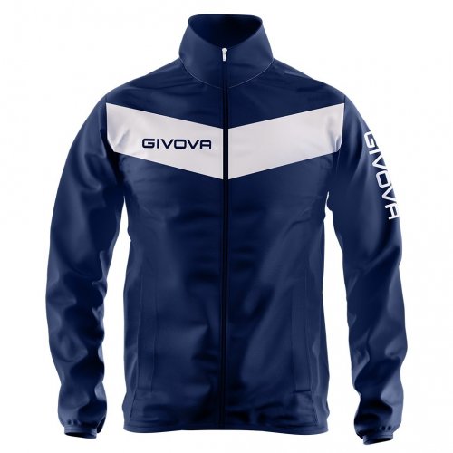 Rain jacket Scudo con mesh Blu/Bianco