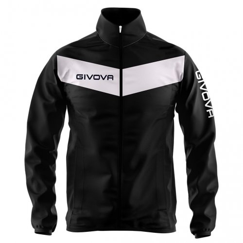 Rain jacket Scudo con mesh Nero/Bianco
