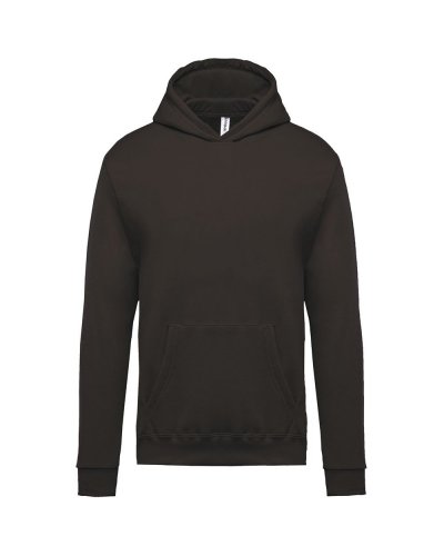 Felpa bambino con cappuccio foderato Dark Grey