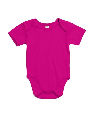 Baby Bodysuit Fuchsia Organic