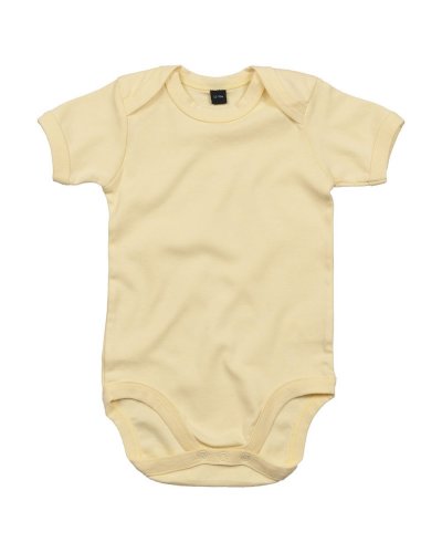 Baby Bodysuit Soft Yellow
