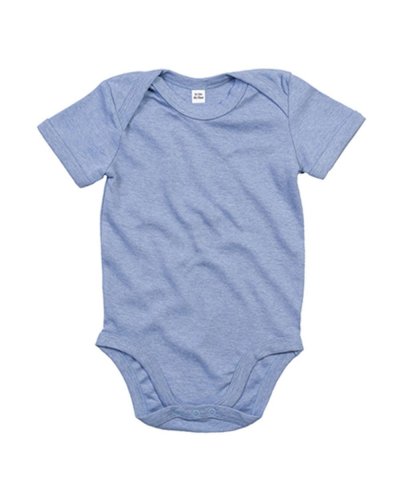 Baby Bodysuit Heather Blue