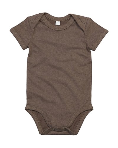Baby Bodysuit Mocha Organic