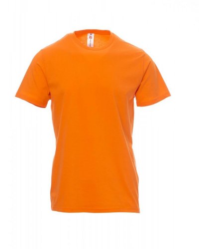 T-shirt da uomo girocollo Print Arancio