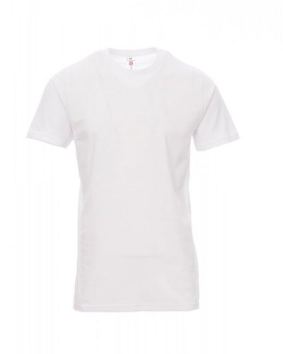 T-shirt da uomo girocollo Print Bianco