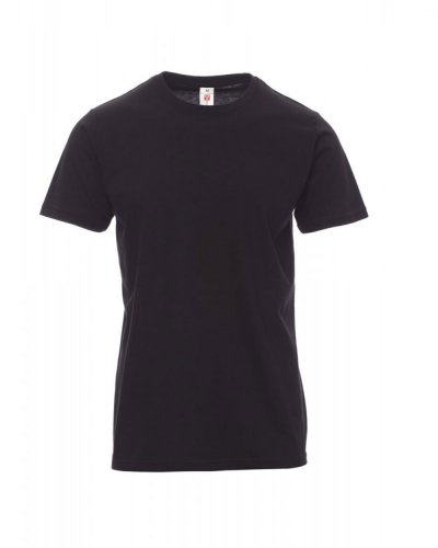 T-shirt da uomo girocollo Print Nero
