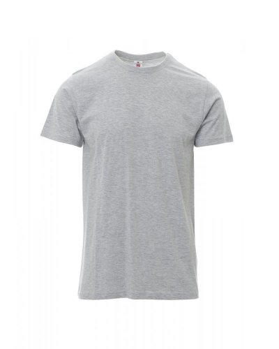 T-shirt da uomo girocollo Print Grigio Melange