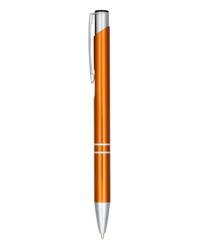 Penna a sfera anodizzata Moneta Arancio