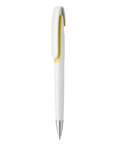 Penna Sfera Hype White Giallo