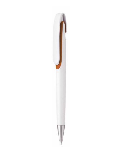 Penna Sfera Hype White Arancio