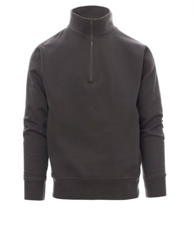 Felpa da uomo mezza zip Canada Grigio Smoke