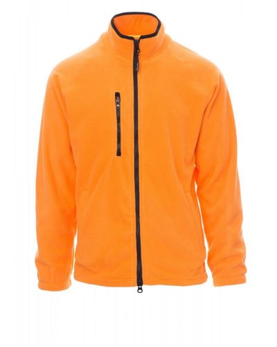 Pile a zip intera Norway Arancio
