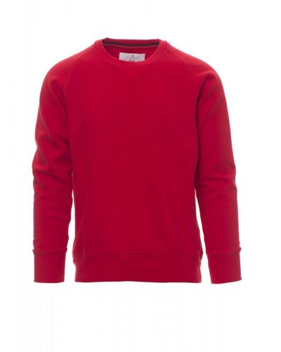 Felpa da uomo a girocollo Mistral + Rosso