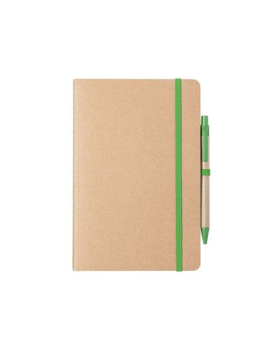 Set composto da Taccuino e penna Esteka Verde