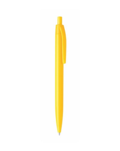 Penna a sfera in plastica Silvia Giallo