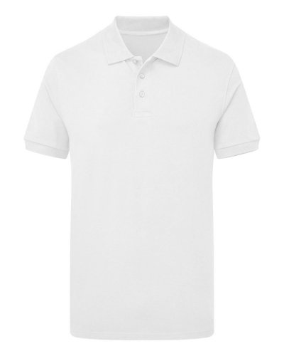 Polo Tagless Signature Stretch White