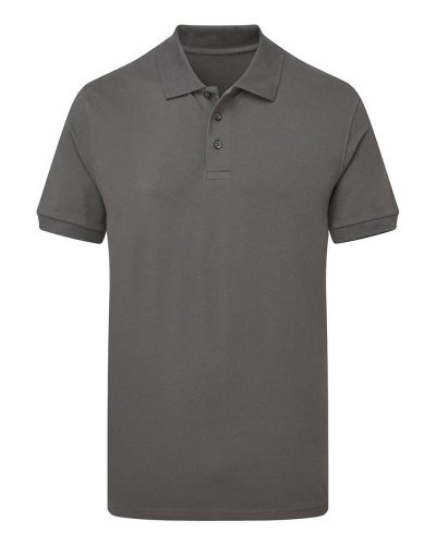 Polo Tagless Signature Stretch Charcoal