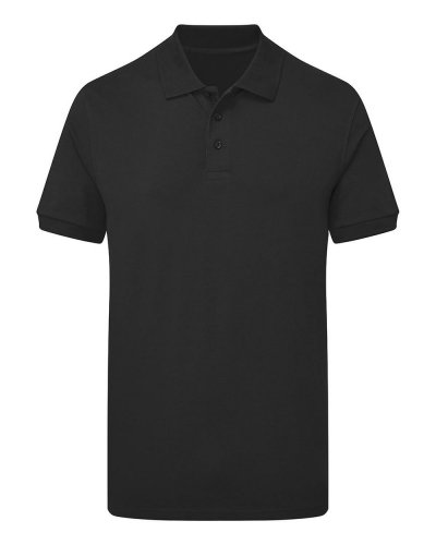 Polo Tagless Signature Stretch Dark Black