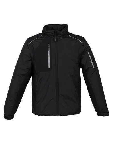 Giubbino in poliestere Ireland Black