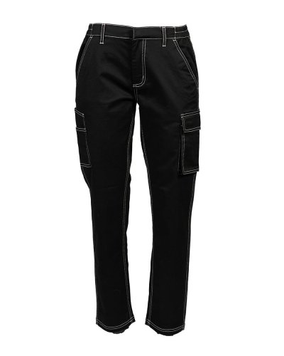 Pantalone multitasche Vigo Stretch Lady Black