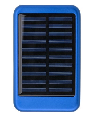Power Bank solare in alluminio 4.000 mAh Drew Blu