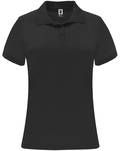 Polo Monzha Donna Nero