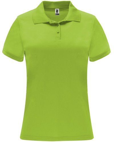 Polo Monzha Donna Lime